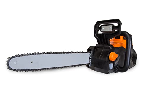 WEN Cordless Electric Chainsaw, 16-Inch Brushless with 40V Max 4Ah Battery and Charger (40417)