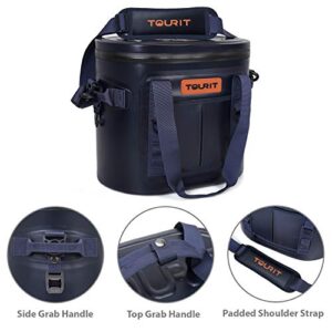 TOURIT Soft Cooler 20 Cans Leak-Proof Soft Pack Cooler Bag Waterproof Insulated Soft Sided Coolers Bag with Cooler for Hiking, Camping, Sports, Picnics, Sea Fishing, Road Beach Trip