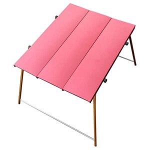 sunesa portable picnic table outdoor mini aluminum folding table folding picnic camping table portable ultra light outdoor dining table foldable camping table
