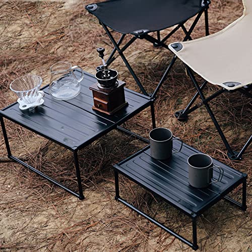 SUNESA Portable Picnic Table Outdoor Folding Table Portable Multifunctional Supplies Camping Picnic Barbecue Car Small Table Foldable Camping Table