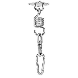 chihee stainless steel hammock hanger spring swivel hook load capacity 440 lb wooden beam perfect for swing chair hanging pilates
