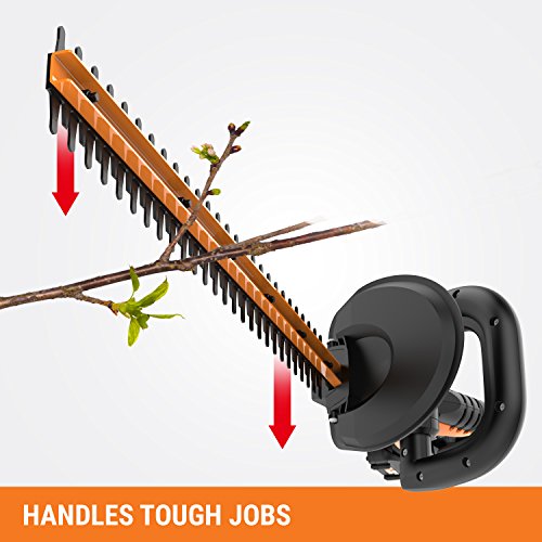 WORX WG255.1 20V PowerShare 20" Cordless Electric Hedge Trimmer