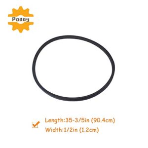37X120MA Drive Belt for compatible with Stens 266-031 Craftsman Murray MT37x120MA, 1/2" x 35-3/5" ,Craftsman 24" and 26" Snowblowers Murray 24" and 26" Snowblowers, 2000-2004 Replacement Auger V Belt