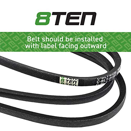 8TEN Deck Belt for AYP Husqvarna 42 inch LT 152 1942 LTH 1942 2142DR YTH 18542 2042 532429636 91753242936