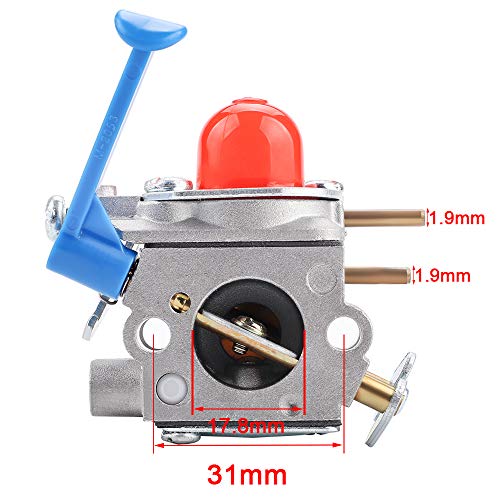 128LD 128CD Carburetor for Husqvarna 128LD 128L 128LDX 124C 124L 128C 128CD String Trimmer Replaces Zama C1Q-W40A C1Q-W38 545081850 Carb Kit Husqvarna 128ld Parts