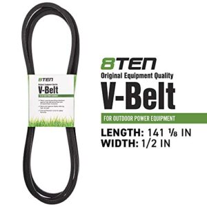 8TEN Deck Belt for John Deere L120 L130 145 D140 LA145 LA130 D150 D160 LA165 LA155 X165 48-inch GX21833 GX20571