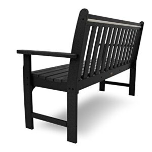 POLYWOOD GNB60BL Vineyard 60" Bench, Black