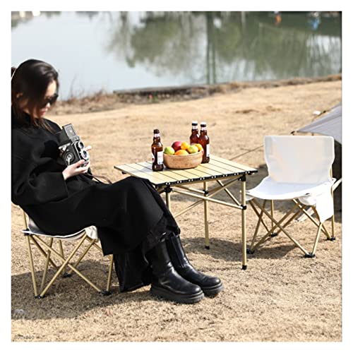 SUNESA Portable Picnic Table Outdoor Tables and Chairs Portable Car Camping Equipment Supplies Daquan Folding Picnic Egg Roll Table Foldable Camping Table