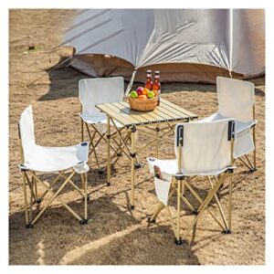 SUNESA Portable Picnic Table Outdoor Tables and Chairs Portable Car Camping Equipment Supplies Daquan Folding Picnic Egg Roll Table Foldable Camping Table