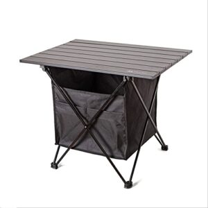 portable picnic table outdoor portable camping folding table with storage bag detachable fishing picnic ultra-light mini desk foldable camping table (size : 56 * 40.5 * 46.5cm)