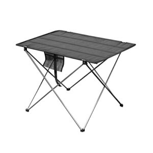 portable picnic table lightweight table fishing picnic beach folding table outdoor portable backpacking camping roll-up foldable desk compute foldable camping table (size : brass)