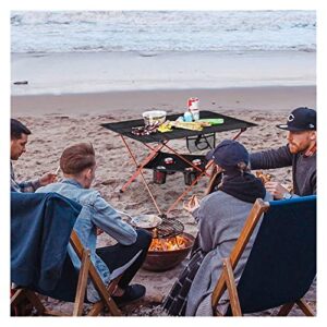 SUNESA Portable Picnic Table Portable Folding Table Outdoor Camping Home Barbecue Picnic Ultra Light Traveling Table Fishing Foldable Camping Table