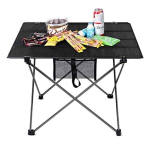 SUNESA Portable Picnic Table Portable Folding Table Outdoor Camping Home Barbecue Picnic Ultra Light Traveling Table Fishing Foldable Camping Table