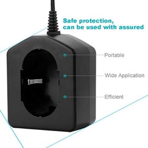 CREABEST 1.2V-18V Battery Charger Compatible with Hitachi Ni-MH/Ni-CD 7.2V 9.6V 12V 14.4V 18V Pod Style Battery (NOT for Li-ion Battery)