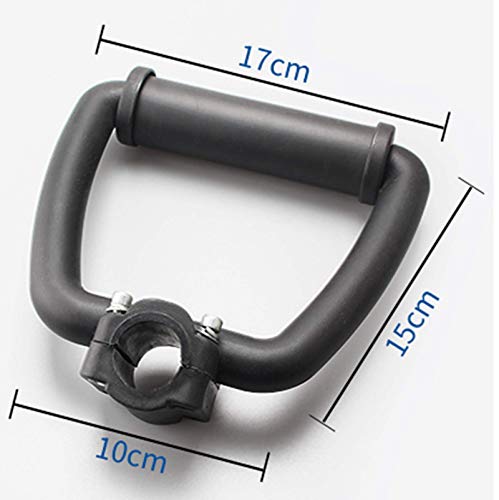 U-N KIKEEP Universal Loop Handle Bar Mounting Hardware Kit Weed Eater Trimmer Handle Bar Handlebar Trimmer Replacement Handle Bar Handlebar for Trimmer Garden Lawn Cutter (Style 2)