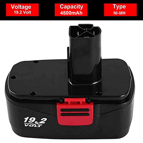 Ibanti [Upgraded to 4.5Ah] 2Pack 19.2v Replacement Battery for Craftsman 19.2 Volt Battery C3 DieHard 130279005 130279003 130279017 315.115410 315.113753 315.11485 1302350211323903 1323517 120235021