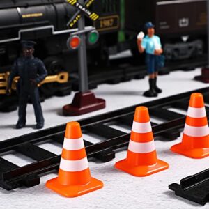 LUOZZY 20 Pcs Miniature Traffic Cones Kids Traffic Signs Toys Children Road Construction Cones Toys Sand Table Ornaments