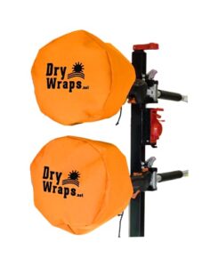 waterproof trimmer cover – drywraps (three pack) – edger, pole saw, for stihl echo husqvarna … (orange) (orange)