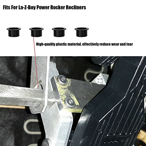 AUGSMIAR Metal Drive Toggle and Clevis Mount Fit La-Z-Boy/Lazyboy Power Recliners.Set Includes 4 Elastic Wear Bushings.Fits for La-Z-Boy Power Rocker Recliners.