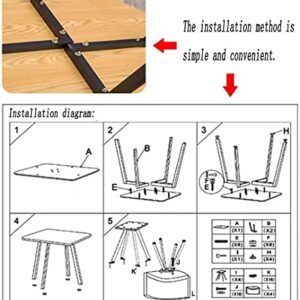 Office Business Hotel Lobby Dining Table Set, Business Coffee Table Office Table and Chair Set, Conference Table and Chair Set Hotel Reception Room Basketball Court Entertainment Leisure Games Tea Sho