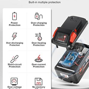 Replacement for Milwaukee M-18 Battery 9.0Ah 2/pk M18 M18b 48-11-1850 48-11-1840 48-11-1815 48-11-1820 48-11-1852 48-11-1828 48-11-1822 Cordless Power Tool