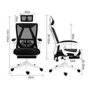 Office Business Hotel Lobby Dining Table Set, Office Chairs Back Support for Office Chair The Office Ergonomic Chair Office Chair,Mesh Office Computer Swivel Desk Task Chair,Ergonomic Executive Chair