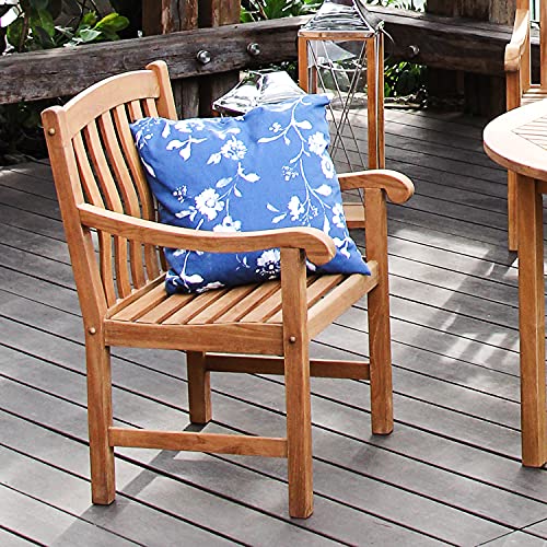 Cambridge Casual 120330-TW-XX-XX-XX Arie Dining Armchair, Natural Teak