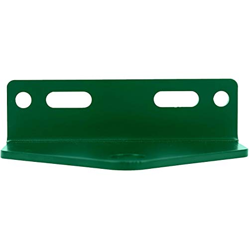 Universal Zero Turn Lawn Mower Trailer Hitch 5 Inch Heavy Duty Steel - Including Installation Hardware (Green)