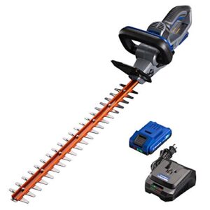 westinghouse outdoor power equipment cordless, hedge trimmer and 2.0 ah battery and charger, 2.0 ah battery and rapid charger included