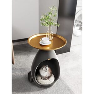 LIRUXUN Coffee Tables for Living Room Furniture Household Sofa Side Tables Pet Nest