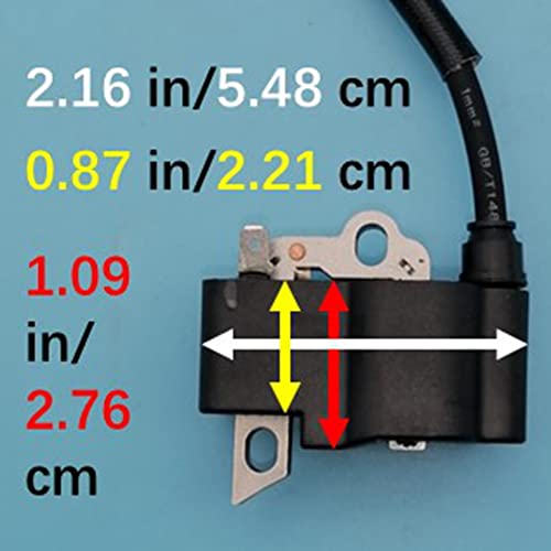 Tuzliufi Ignition Module Coil Compatible with Stihl Hedge trimmer HS81 HS86 4237 400 1302 4237-400-1302 HL82T HS82 HS82R HS82T HS82RC HS87 HS87R HR87T 4237-400-1305 4237 400 1305 4237 400 1307 Z784