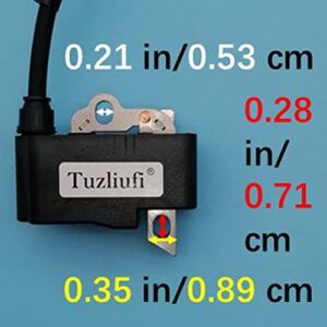 Tuzliufi Ignition Module Coil Compatible with Stihl Hedge trimmer HS81 HS86 4237 400 1302 4237-400-1302 HL82T HS82 HS82R HS82T HS82RC HS87 HS87R HR87T 4237-400-1305 4237 400 1305 4237 400 1307 Z784