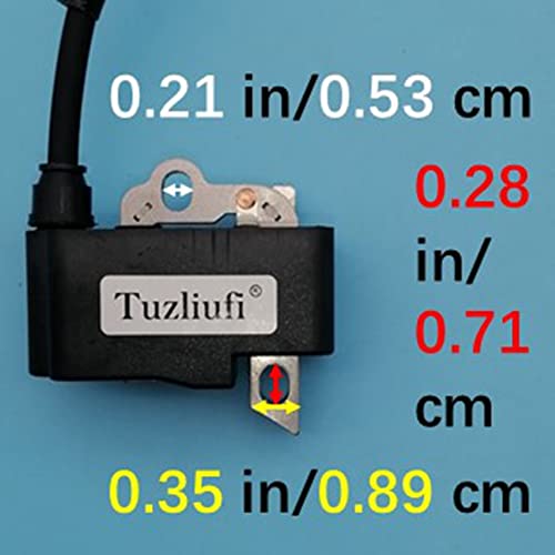 Tuzliufi Ignition Module Coil Compatible with Stihl Hedge trimmer HS81 HS86 4237 400 1302 4237-400-1302 HL82T HS82 HS82R HS82T HS82RC HS87 HS87R HR87T 4237-400-1305 4237 400 1305 4237 400 1307 Z784
