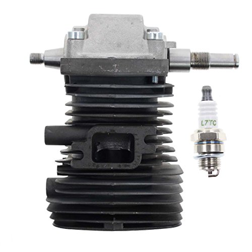 Carbhub MS180 Cylinder Piston Crankshaft for Stihl MS170 MS180 018 Chainsaw Engine Motor Cylinder Replaces 1130 020 1208, 1132 030 0402