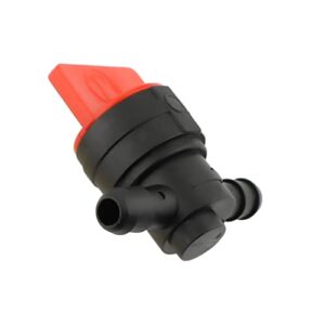 Panari 1/4" Fuel Hose Gas Inline Straight Cutoff Shut Off Valve Clamp for 493960 494768 698183 283207 95162S Oregon 07-406 AM36141 AM107340 Toro 1-603770 54-3150