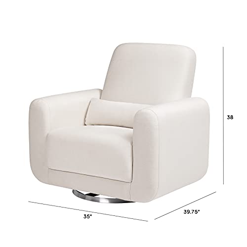 Tuba Extra Wide Swivel Glider in Eco-Performance Fabric | Water Repellent & Stain Resistant