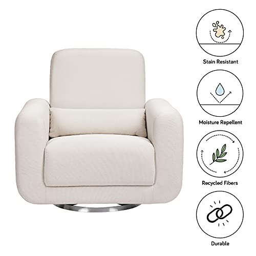 Tuba Extra Wide Swivel Glider in Eco-Performance Fabric | Water Repellent & Stain Resistant