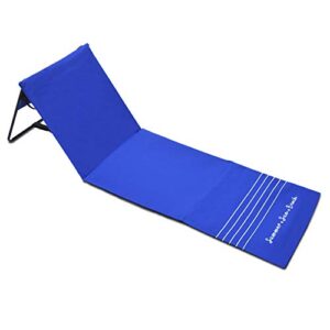 strong camel portable beach reclining lounger beach ground mat beach pool lounge chair (dark blue)