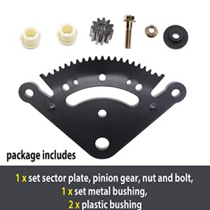 Steering Sector Pinion Gear Rebuild Kit Replacement for John Deere LA100 LA105 LA120 LA130 LA135 LA140 LA150 LA165, John Deere D Series Lawn Tractors Replaces# GX21924BLE, GX20053, GX20054, GX21994