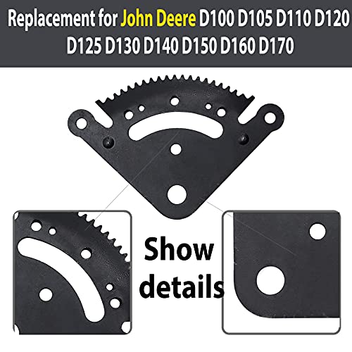 Steering Sector Pinion Gear Rebuild Kit Replacement for John Deere LA100 LA105 LA120 LA130 LA135 LA140 LA150 LA165, John Deere D Series Lawn Tractors Replaces# GX21924BLE, GX20053, GX20054, GX21994