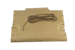 sling and cord replacement for grosfillex – marina, nautical and catalina chase loungers-khaki