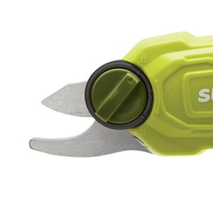 Sun Joe PJ3600C 3.6 V 2000 mAh 0.6 Sec Rapid Cutting Cordless Rechargeable Power Pruner, Green, Pack of 1