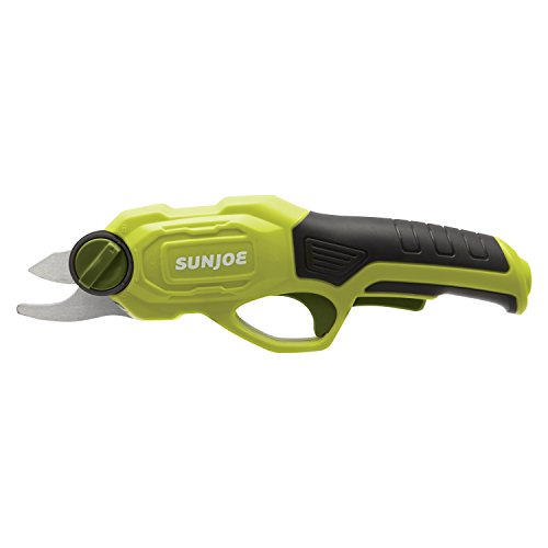 Sun Joe PJ3600C 3.6 V 2000 mAh 0.6 Sec Rapid Cutting Cordless Rechargeable Power Pruner, Green, Pack of 1