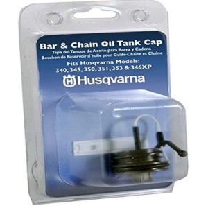 husqvarna 531300354 bar & chain oil cap for 340, 345, 350, 351, 353, and 346xp