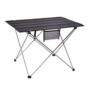doubao foldable outdoor camping table portable ultralight aluminium camping fishing picnic folding table