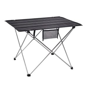 DOUBAO Foldable Outdoor Camping Table Portable Ultralight Aluminium Camping Fishing Picnic Folding Table