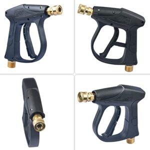 JWGJW JW-121 High Pressure Washer Gun 3000PSI Car Wash Water Gun M22-14mm metric thread