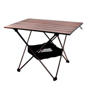 doubao portable folding camping table with storage bag, camping table for outdoor camping picnic bbq beach and fishing (color : d, size : as shown)