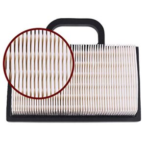 Butom 499486s GY20575 Air Filter with AM125424 Oil Filter Fits John Deere L120 L111 LA130 D140 D130 LA120 LA140 L118 LA150 LA135 LA145 Briggs and Stratton Intek Extended Life Series V-Twin 18-26 HP