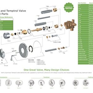 Symmons T-19/20-RP Temptrol Dome Cover